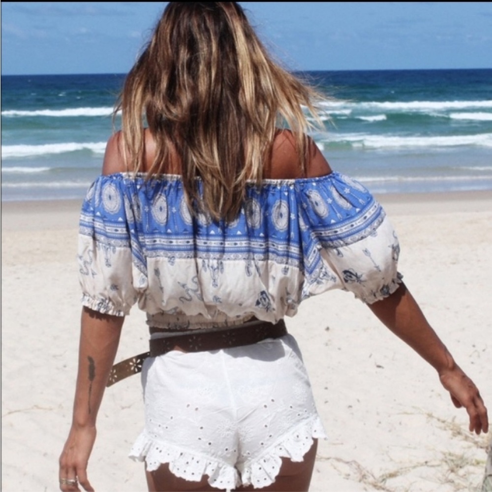 Spell Coyote top - EUC M
